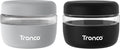 Tronco 16 oz Glass Food Storage Containers with Lids, Airtight, Leak & Spill Proof Glass Lunch Bowls for Meal Prep, Salad, Yogurt, Soup & Stew, Microwave & Dishwasher Safe, BPA-Free, Set of 2