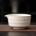 Matcha Whisk Holder Matcha Chasen Whisk Stand Ceramic Holder fit for Traditional Japanese Tea Ceremony Starter Matcha Tools Matcha Bowl (Creamy white Matcha Bowl)