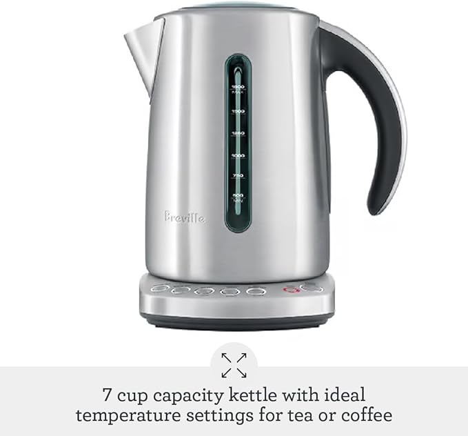 Breville BKE820XL IQ Kettle Water Heater, 7 Cup, Brushed Stainless Steel