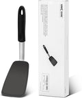 Unicook Flexible Silicone Spatula, 600°F Heat Resistant Silicone Turner for Nonstick Cookware, Essential Kitchen Cooking Utensil, Ideal for Flipping Eggs, Pancake, Burgers, Crepes and More, Medium