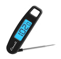 Escali Compact Portable Meat Candy Folding Digital Thermometer, Backlit Display Easy to Storage with Magnet, Black