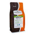 Fresh Roasted Coffee, Organic Sumatra Water-Processed Half-Caf | 100% Single Origin, USDA Organic, Kosher | Medium Roast 12 oz Whole Bean