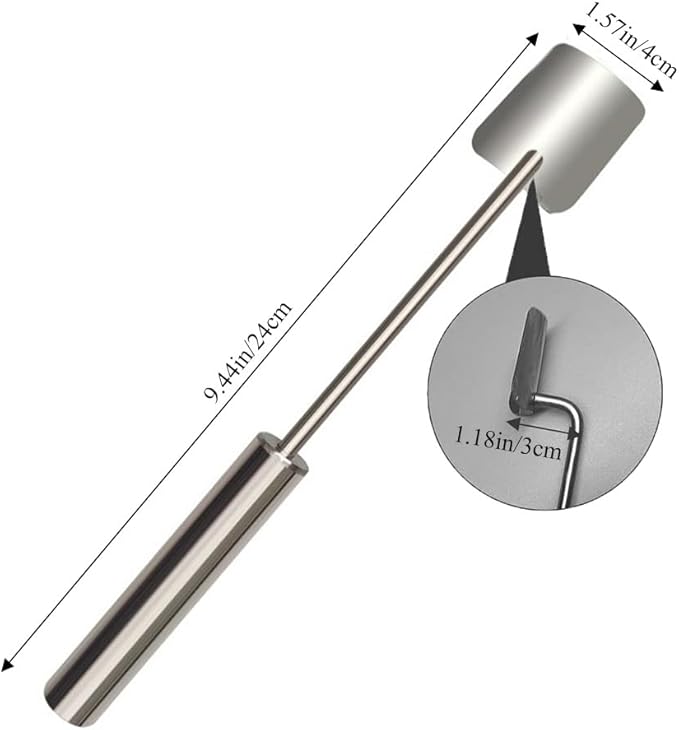 Corn Peeler for Corn on the Cob,Long Handle Stainless Steel Corn Cob Stripper Tool,Corn Kernel Remover Tool for Home Kitchen (Peeler)