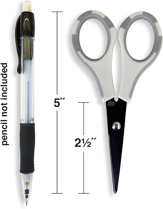 EK Tools Precision Scissors, Small, 3.14 x 11.52 x 23.59 cm, Multicolor