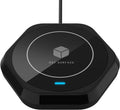 Smart Beverage Heating Plate Candle Wax Cup Warmer Electric Thermostat Coaster for Hot Coffee Milk Tea Water Cocoa Desk Home Office Use (R1 Black)