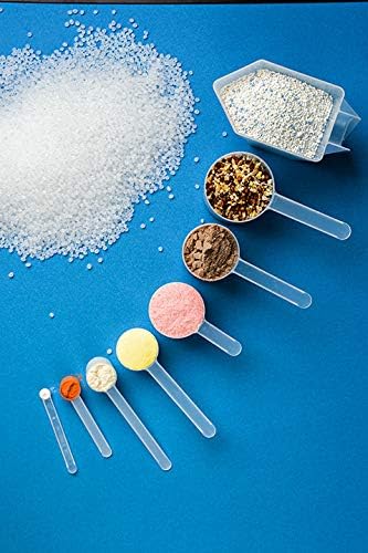 70 mL (2.37 Oz. | 4.73 Tablespoon) Long Handle Scoop for Measuring Coffee, Pet Food, Grains, Protein, Spices and Other Dry Goods (Pack of 25)