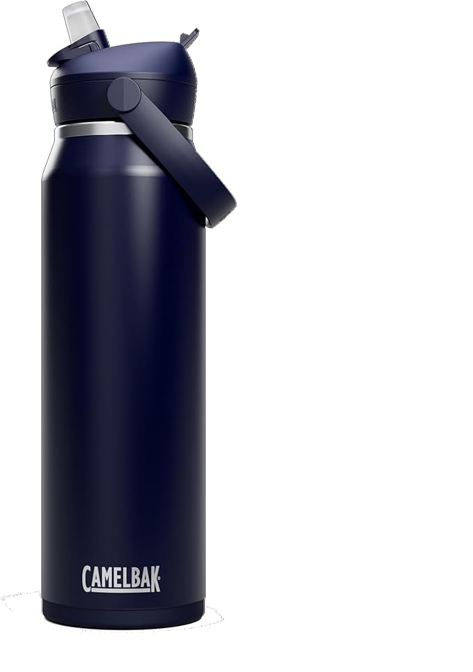 CamelBak Thrive Flip Straw Insulated Stainless Steel Water Bottle Navy, 32oz