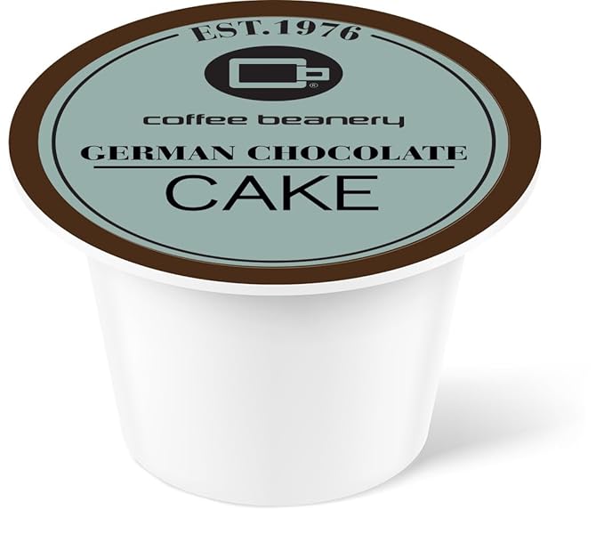 German Chocolate Cake Gourmet Coffee by Coffee Beanery | Medium Roast 48ct Coffee Pods
