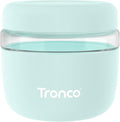 Tronco 24 oz Glass Food Storage Containers with Lids, Airtight, Leak & Spill Proof Glass Lunch Bowls for Meal Prep, Salad, Yogurt, Soup & Stew, Microwave & Dishwasher Safe, BPA-Free, Set of 1