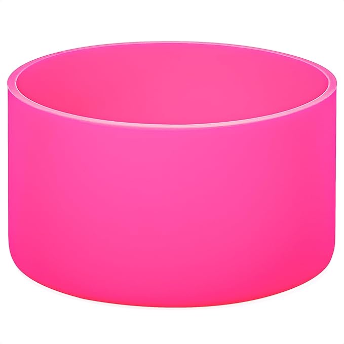 QIANHAI Silicone Boots for Sport Water Bottle Accessories -Fits Stanley Adventure Quencher Tumbler40oz IceFlow20 30oz HydroFlask12-24oz YETI Rambler/Simple Modern (RoseRed)
