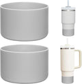 2 Pack Silicone Boot | Compatible with Hydro Flask, Owala, Yeti, Stanley & More | Fits 2.75-2.85" Bottom Bottles/Tumblers (12-40oz) | Anti-Slip | BPA-Free | Scratch & Noise Resistant
