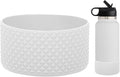WK IEASON Protective Silicone Base Boot for Hydro Flask Mouth, Anti-Slip Silicone Sleeve Cover Bumper for Hydro Water Bottle Accessories -3.56inch Bottom Diameter