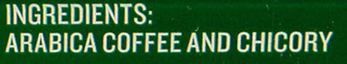 French Market Coffee & Chicory Decaffeinated Medium-Dark Roast Ground Coffee, 12oz Can (Pack of 2)
