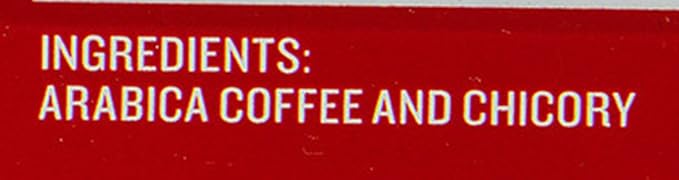 French Market Coffee & Chicory Dark Roast Ground Coffee, 12oz Can (Pack of 2)