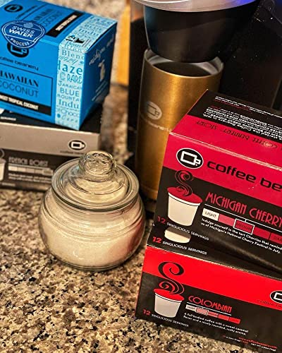 Michigan Cherry Decaf Coffee Pods by Coffee Beanery | 12ct Medium Roast Arbica Coffee