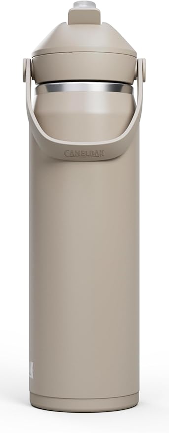 CamelBak Thrive Flip Straw Insulated Stainless Steel Water Bottle Stone, 25oz