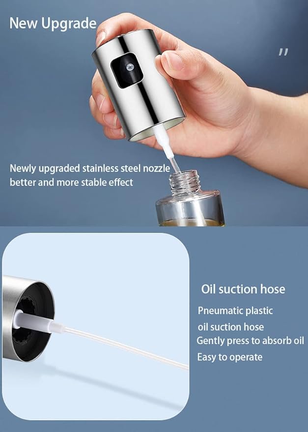 Oil Sprayer for Cooking,100ml Olive Oil Spritzer,Oil Sprayer for Air Fryer, Salad,BBQ,Roasting