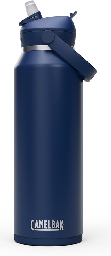 CamelBak Thrive Flip Straw Insulated Stainless Steel Water Bottle Navy, 40oz