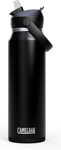 CamelBak Thrive Flip Straw Insulated Stainless Steel Water Bottle Black, 32oz