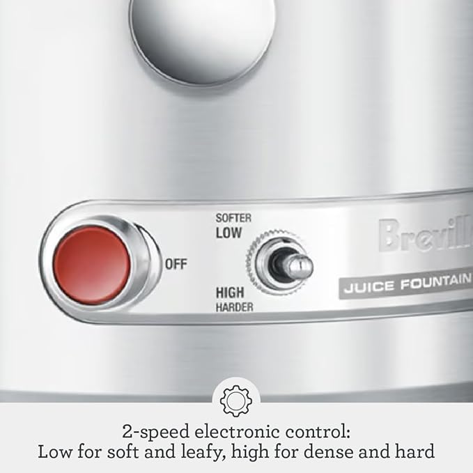 Breville Juice Fountain Elite 800JEXL, Silver