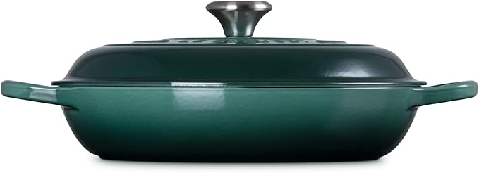 Le Creuset Enameled Cast Iron Signature Braiser, 3.5 qt., Artichaut