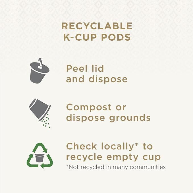 Peet's Coffee, Dark Roast Keurig K-Cup Pods - House Blend 88 Count (4 Boxes of 22 Pods)