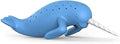 Genuine Fred, SPIKED TEA, Narwhal Reusable Silicone Tea Infuser, Blue, Fun Gift for Tea Lovers, Clever Kitchen Gadget