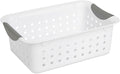 Sterilite 36-Pack Ultra Basket, Open Plastic Bins, Countertop, Cabinet and Closet Organizer, White, Small