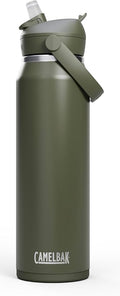 CamelBak Thrive Flip Straw Insulated Stainless Steel Water Bottle Moss, 32oz