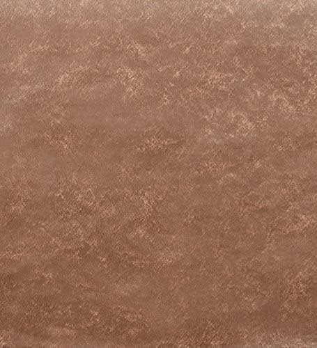 Yourtablecloth Heavy Duty Vinyl Round Fitted Tablecloth (Table Cover) with Flannel Backing Vibrant Colors Elasticized Tablecloth Great for Indoor and Outdoor Dining and Playing Cards 36”Camel Print