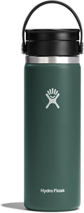 Hydro Flask Flex Sip Coffee Tumbler – Insulated Stainless Steel, Non Spill, Leak Proof Travel Coffee Cup 20 Oz Fir Green