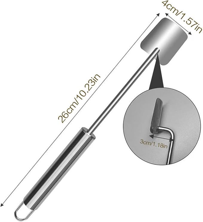 Corn Cob Stripper Kit, Corn Peeler for Corn on the Cob Stainless Steel Corn Stripping Non-Slip Corn Grip Fork Fast and Safe, Suitable for Home Kitchens, Restaurant Chefs, Outdoor Dining Enthusiasts