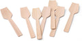 Mini Bamboo Utensils | 200PK Mini-Bamboo Spoons 3.54" Rectangular Disposable Small/Tiny Spoon for Jelly/Pudding/Yogurt/Desert/Cake/Tasting Natural 100% Compostable Biodegradable Renewable