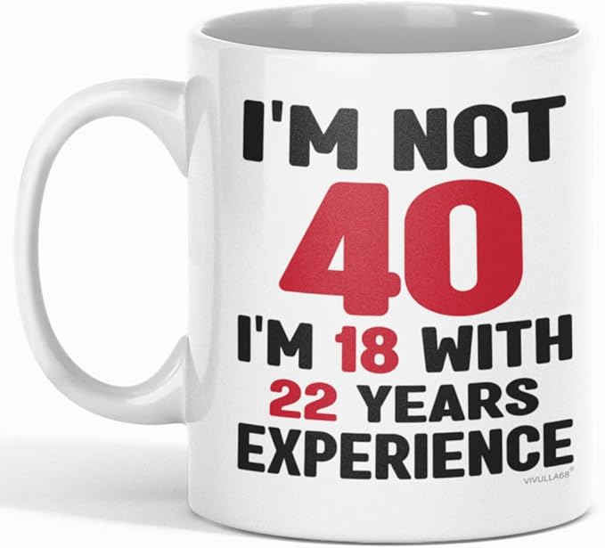 Vivulla68 Funny 40th Birthday Gifts For Men Women, 1985 Birthday Gifts For Women Men