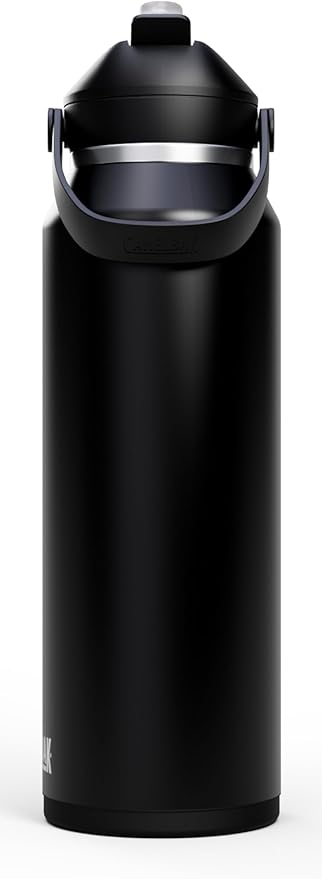 CamelBak Thrive Flip Straw Insulated Stainless Steel Water Bottle Black, 40oz