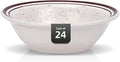 Stoneware Narrow Rim Commercial Grade Dinnerware (Brown Speckle, Fruit 13oz)