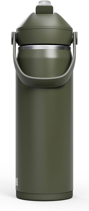 CamelBak Thrive Flip Straw Insulated Stainless Steel Water Bottle Moss, 20oz