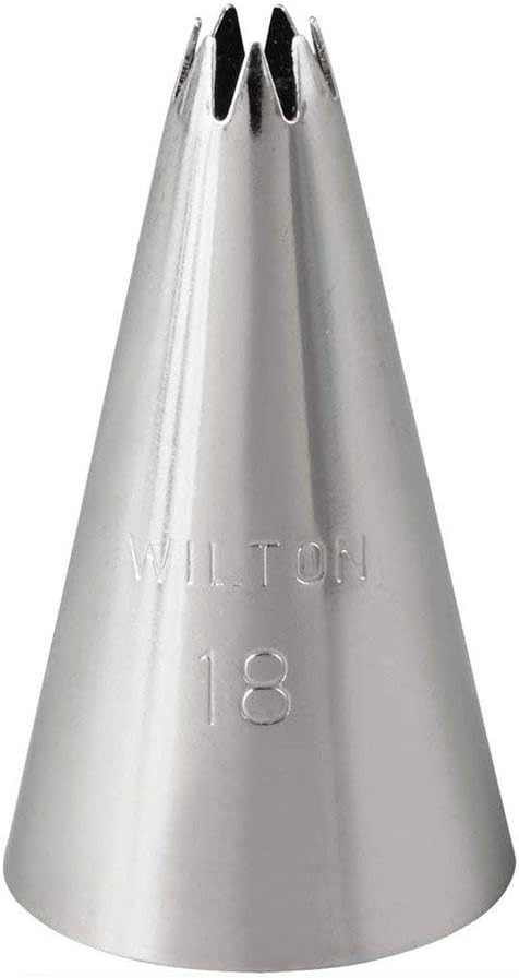 Wilton Decorating Piping Tip, No 18 - Star
