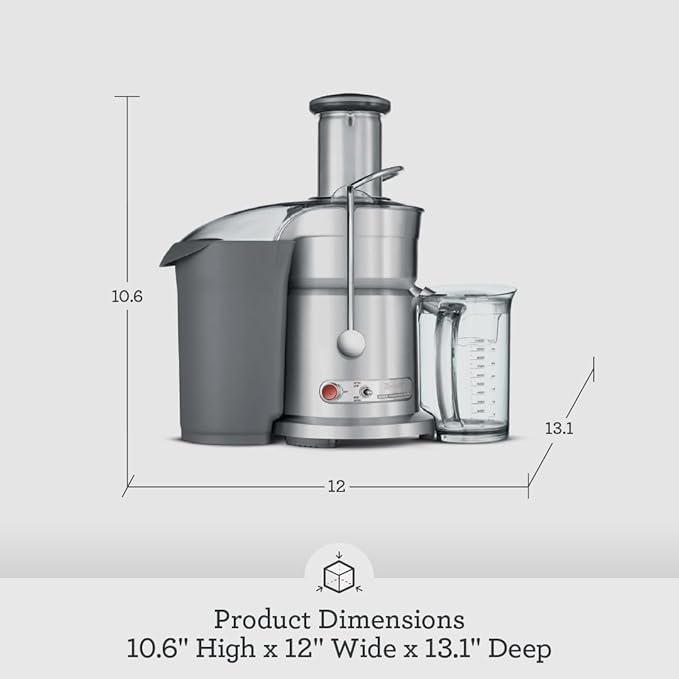 Breville Juice Fountain Elite 800JEXL, Silver