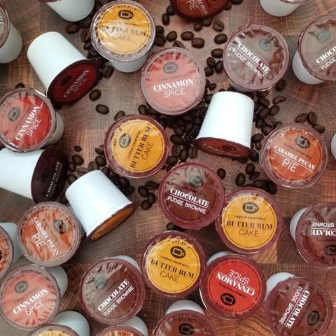 Cinnamon Spice Coffee Pods by Coffee Beanery | 12ct Medium Roast Arbica Coffee
