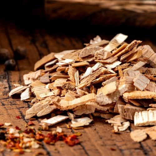 Wood Smoker Chips Bundle of 3 Flavors - Apple, Mesquite & Hickory Wood Chips by Mr. Bar-B-Q, Can be Used on Gas & Charcoal Grill, Variety of Flavors for Smokers, Grilling, BBQ, Camping(3 x 1.8 Lb Bag)