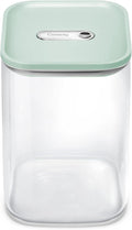 Caraway 4qt Glass Airtight Food Storage Container with Lid – Non-Toxic, BPA-Free Kitchen Storage Container – Stackable, Space-Saving Airtight Container for Dry Goods and More - Mist