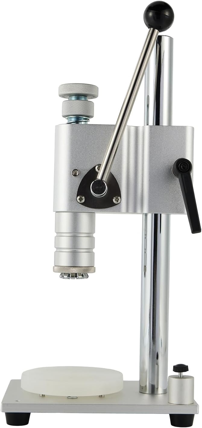 Yoolenatu Manual desktop perfume bottle crimping and capping tool machine, perfume bottle crimper,perfume bottle sealing machine (13 mm-15mm)