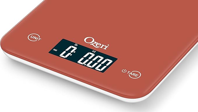 Ozeri Touch Professional Digital Kitchen Scale (12 lbs Edition) in Tempered Glass