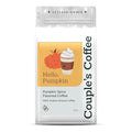 Couple’s Coffee Flavored Ground Coffee | Medium Roast Pumpkin Spice Fall Coffee | Gives Back to Military Families | Hello Pumpkin | Made with 100% Arabica Beans | 12oz bag