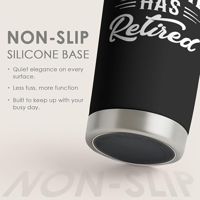 SANDJEST Retirement Gifts for Coworker, Colleagues - The Legend Has Retired Tumbler - Birthday, Christmas, Happy Retirement Gifts - 20oz Stainless Steel Insulated Coffee Travel Mug Gift for Men, Women