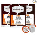 Fresh Roasted Coffee, Decaf Vanilla, Flavored Coffee Pods, 72 Count