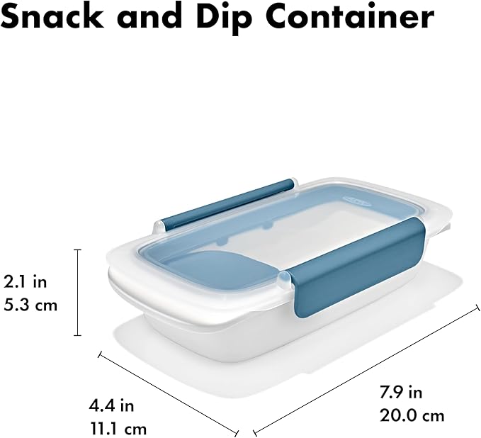 OXO Good Grips Prep & Go Snack & Dip Container