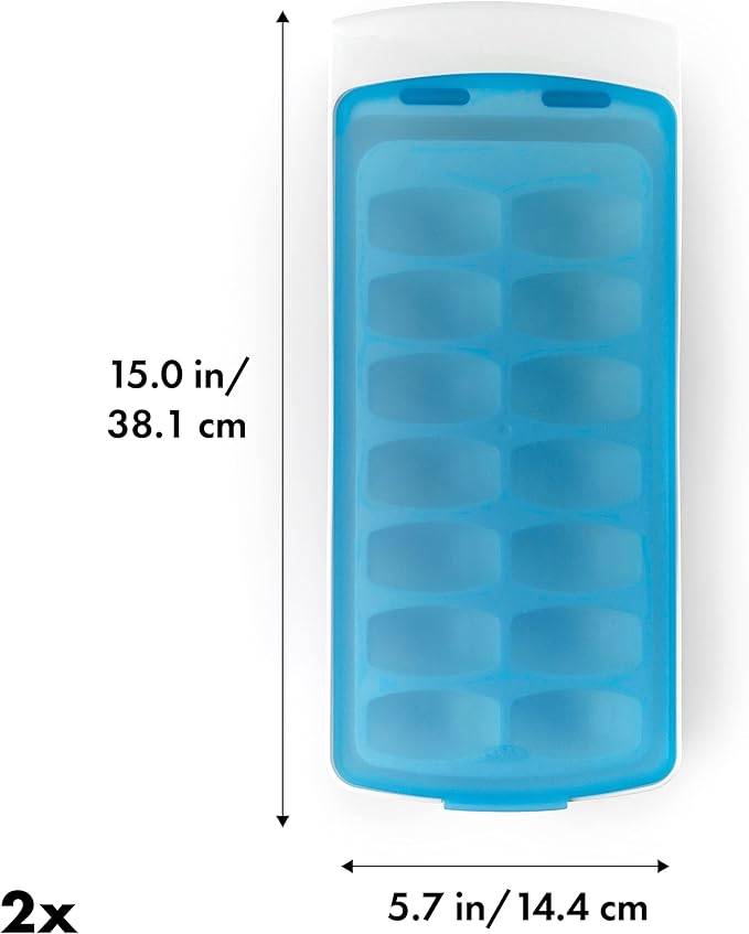 OXO Good Grips 2-Pack No-Spill Ice Cube Tray