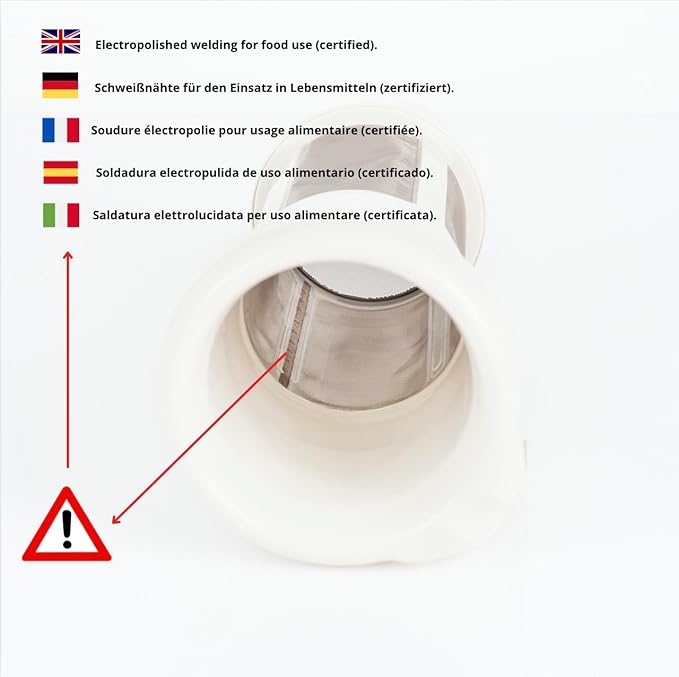 Vegan Milker Mulsi Soul Multifunctional Strainer Filter – Homemade Vegetable Milk, Burmese Tofu, etc. Maximum Emulsion with Interchangeable Discs. 1 Litre in 1 Minute. Ebook Recipes - Made in Spain